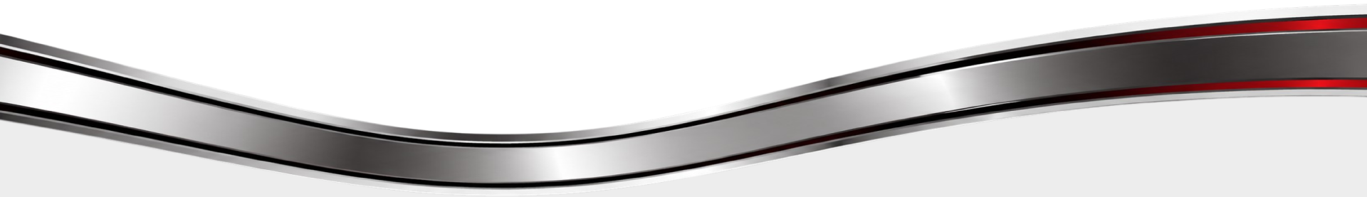 silver red divider